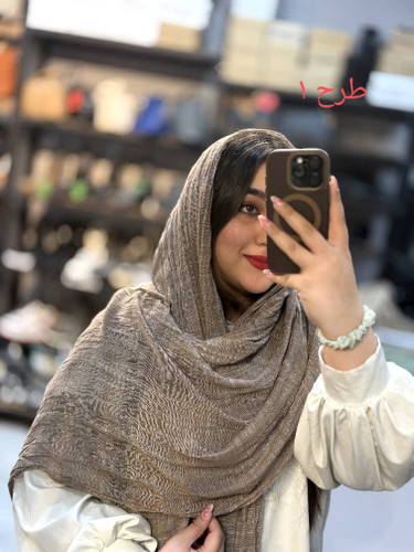 شال دابل نخ کاپیتال زنانه | مدل جدید شال سبک و نرم با قواره بزرگ