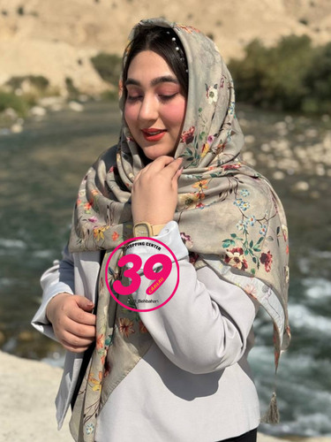 روسری نخی اسپان طرح خاص – کیفیت عالی و ضد لیز - قواره۱۴۰