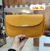 کیف دوشی زنانه مدل آذین؛ چرم نرم با طراحی مینیمال و بند بلند قابل تنظیم مناسب استایل روزمره